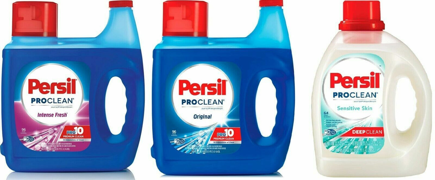 Persil ProClean Power-Liquid Laundry Detergent Original Intense Fresh 150 100
