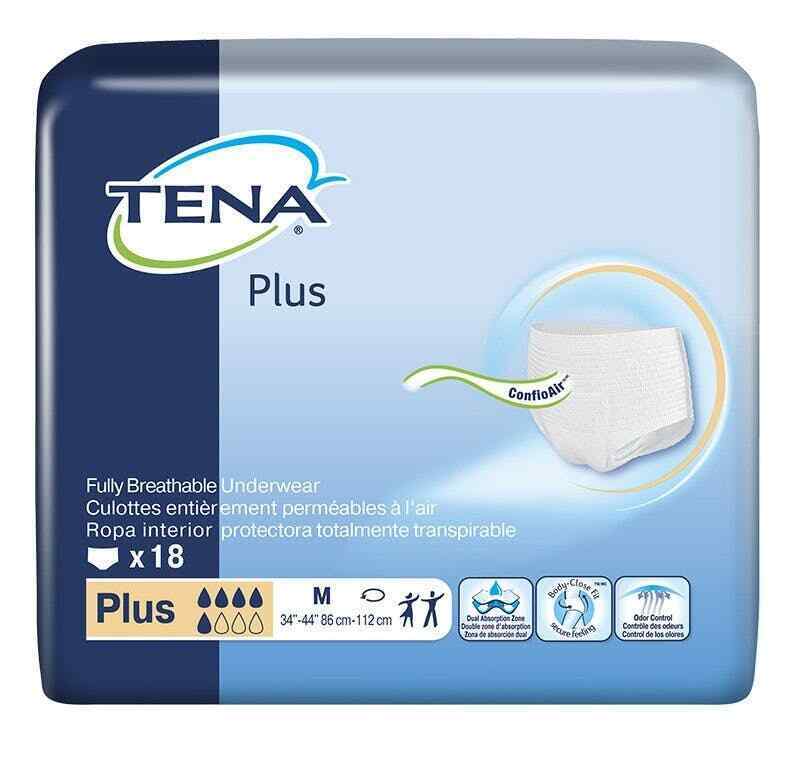 TENA Plus Unisex Pull Up Incontinence Underwear Moderate Absorbency S/M/XXL ️️